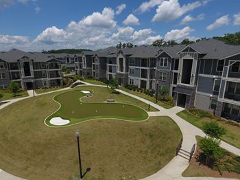 Green lawn